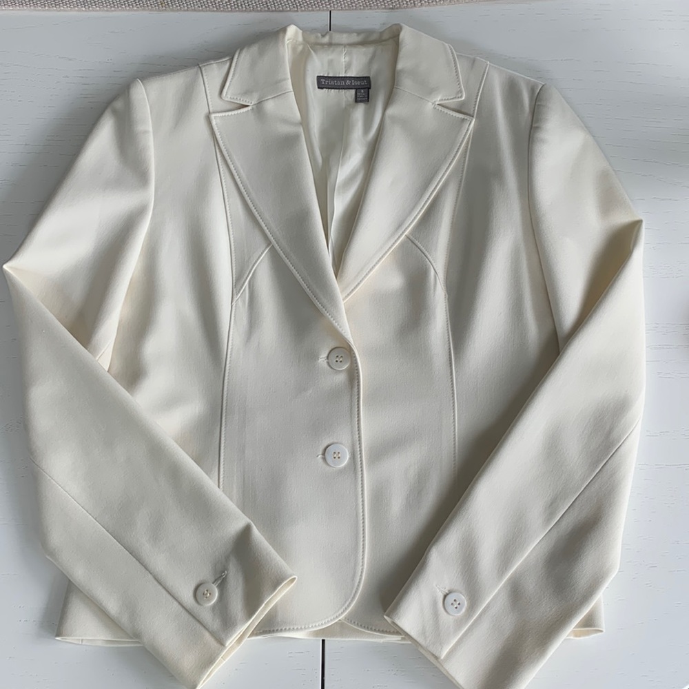 Tristan off white jacket